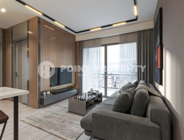 Линейные квартиры с одной и двумя спальнями в 700 метрах от моря, в центре живописного района Мерсина - Тедже-id-7528-фото-3