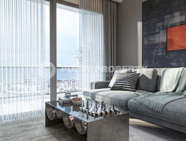 Линейные квартиры с одной и двумя спальнями в 700 метрах от моря, в центре живописного района Мерсина - Тедже-id-7528-фото-4