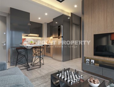 Линейные квартиры с одной и двумя спальнями в 700 метрах от моря, в центре живописного района Мерсина - Тедже-id-7528-фото-5