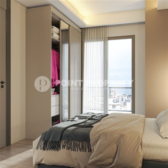 Linear apartments with one and two bedrooms 700 meters from the sea, in the center of the picturesque area of Mersin - Teje-id-7528-photo-8