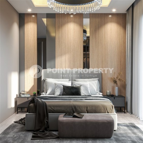 Linear apartments with one and two bedrooms 700 meters from the sea, in the center of the picturesque area of Mersin - Teje-id-7528-photo-10