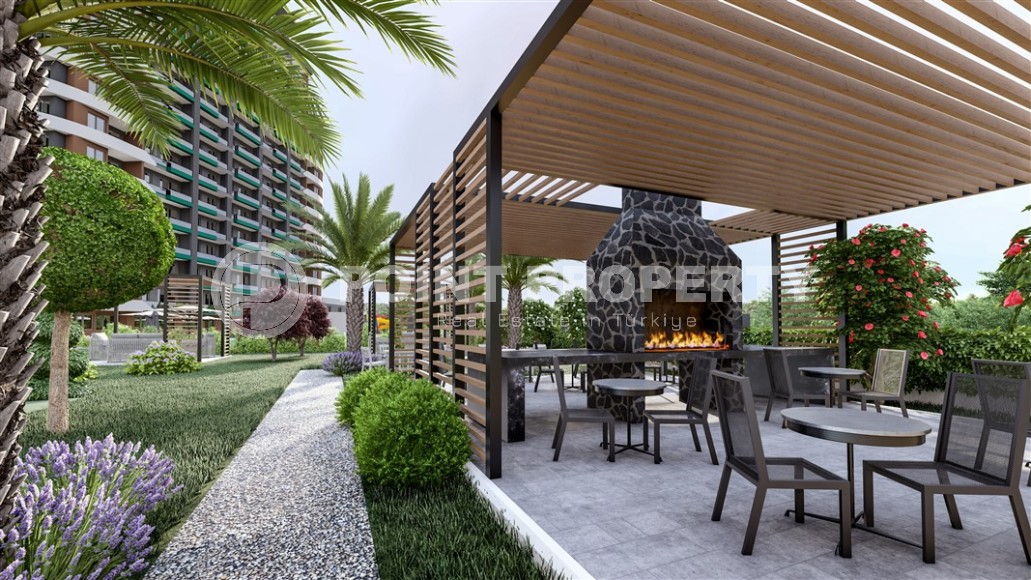 Linear apartments with one and two bedrooms 700 meters from the sea, in the center of the picturesque area of Mersin - Teje-id-7528-photo-13