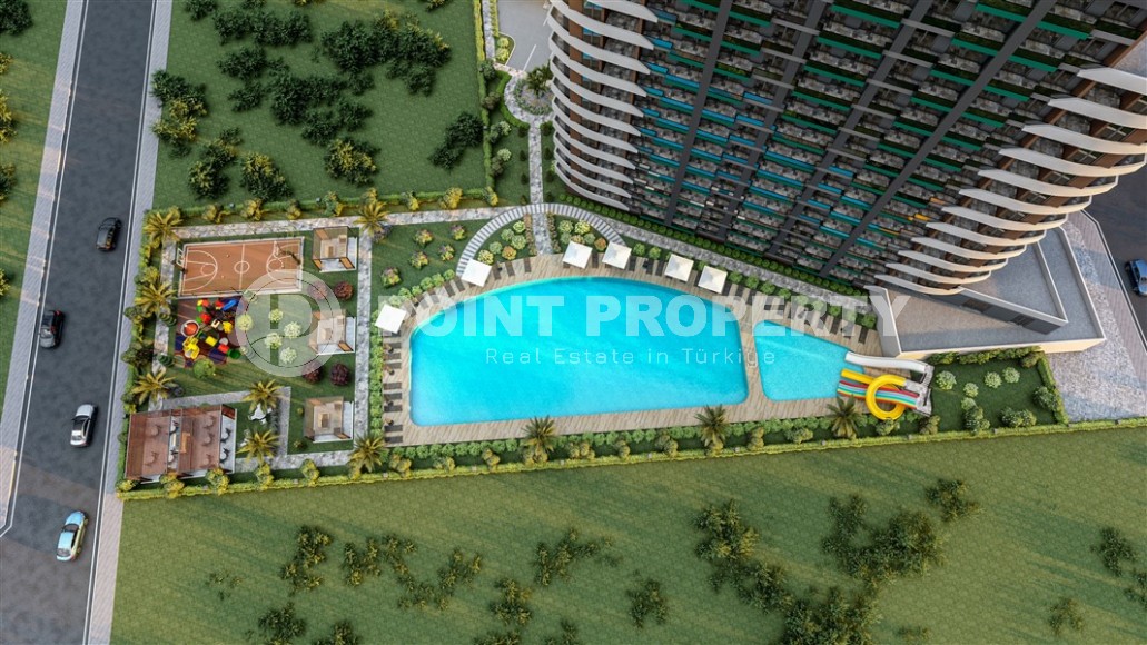 Linear apartments with one and two bedrooms 700 meters from the sea, in the center of the picturesque area of Mersin - Teje-id-7528-photo-17