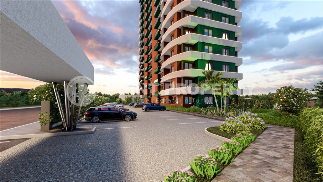 Linear apartments with one and two bedrooms 700 meters from the sea, in the center of the picturesque area of Mersin - Teje-id-7528-photo-18