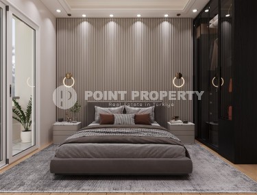 Студии и линейные квартиры в строящемся жилом комплексе, в центре перспективного района Мерсина - Томюк-id-7529-фото-5