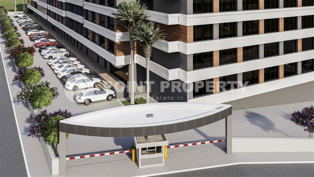 Студии и линейные квартиры в строящемся жилом комплексе, в центре перспективного района Мерсина - Томюк-id-7529-фото-12