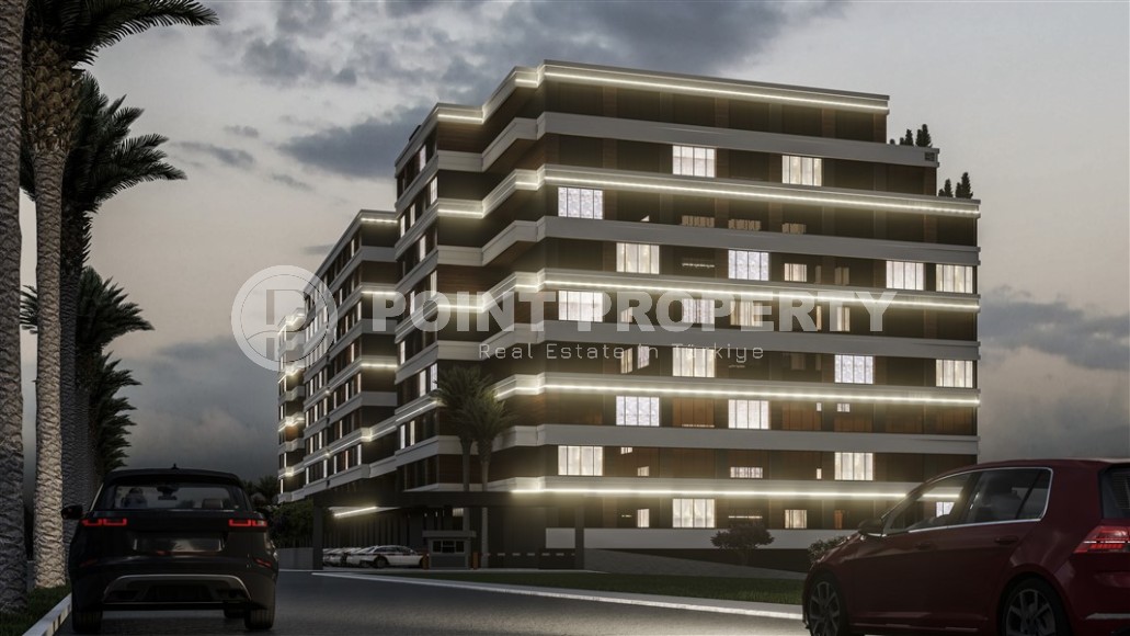 Студии и линейные квартиры в строящемся жилом комплексе, в центре перспективного района Мерсина - Томюк-id-7529-фото-13