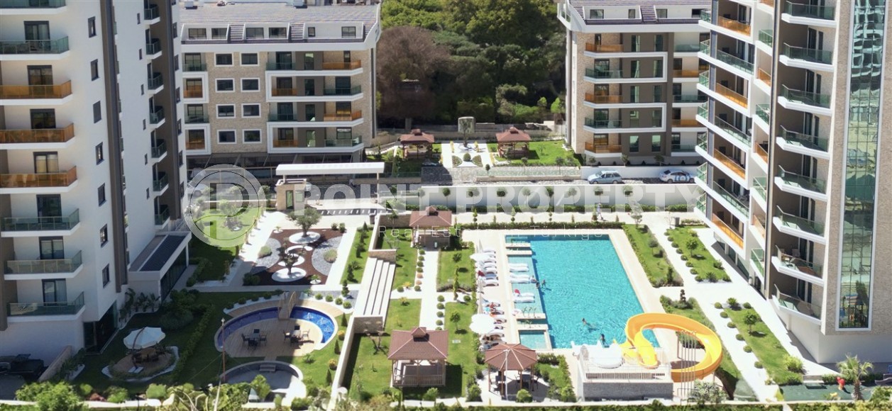 Апартаменты в жилом комплексе премиум класса  в 750 метрах от моря, в перспективном районе Аланьи - Авсаллар-id-7317-фото-7