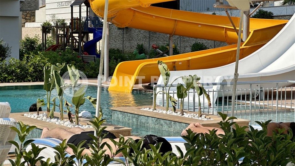 Апартаменты в жилом комплексе премиум класса  в 750 метрах от моря, в перспективном районе Аланьи - Авсаллар-id-7317-фото-12