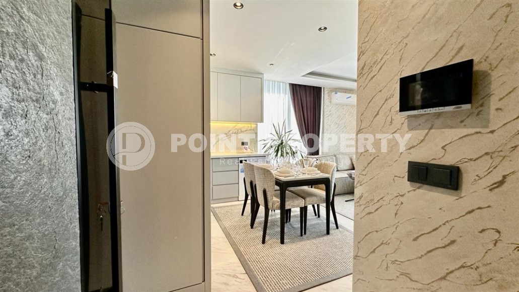 Атмосферная квартира с современным дизайном и видом на горы, в зеленом, экологически чистом районе Аланьи - Каргыджак-id-7530-фото-5