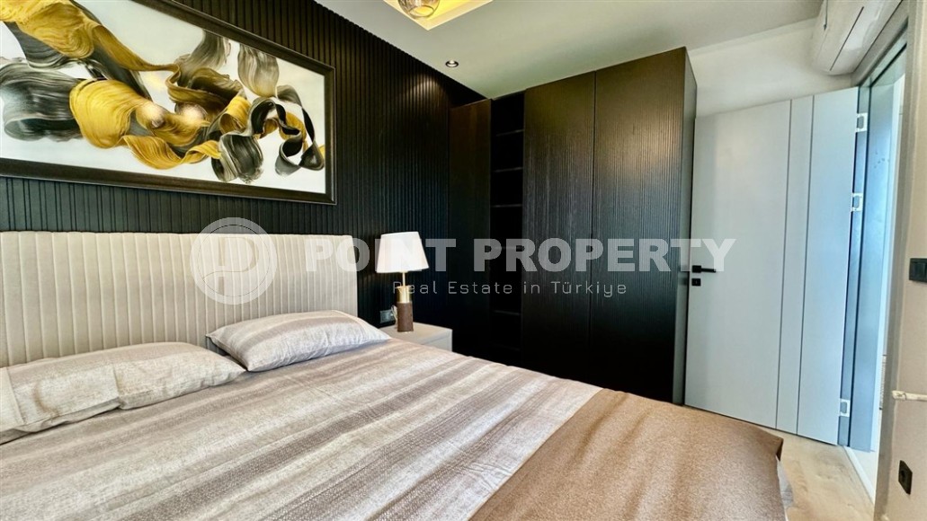 Атмосферная квартира с современным дизайном и видом на горы, в зеленом, экологически чистом районе Аланьи - Каргыджак-id-7530-фото-7