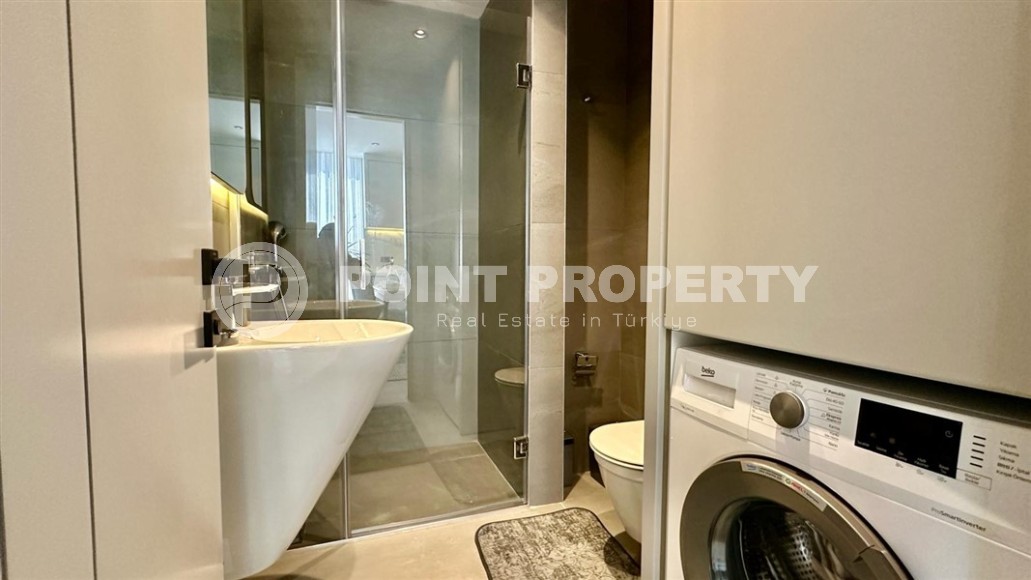 Атмосферная квартира с современным дизайном и видом на горы, в зеленом, экологически чистом районе Аланьи - Каргыджак-id-7530-фото-8