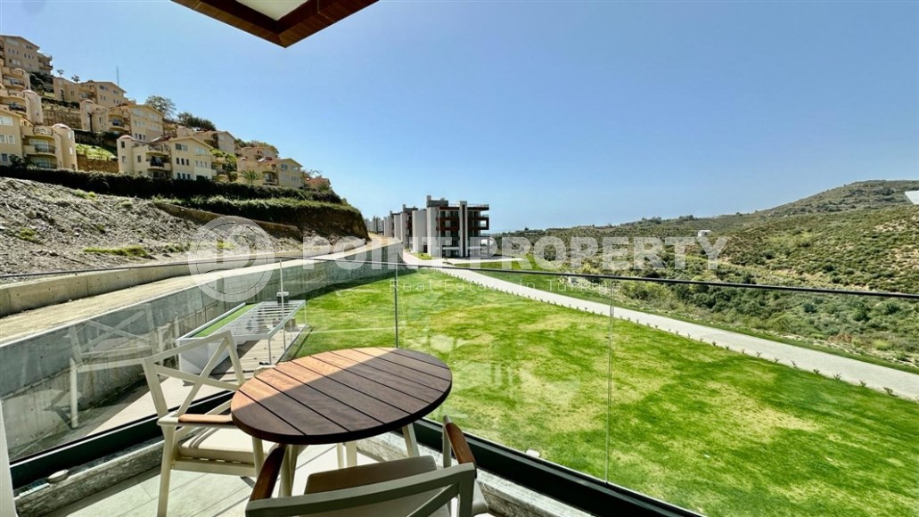 Атмосферная квартира с современным дизайном и видом на горы, в зеленом, экологически чистом районе Аланьи - Каргыджак-id-7530-фото-9