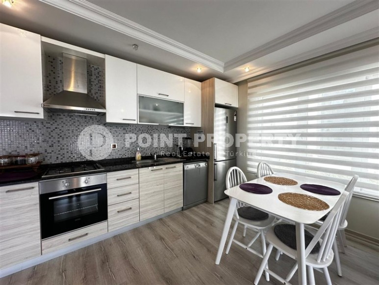 Современная квартира 2+1 с новым ремонтом, комфортабельной мебелью и всей необходимой бытовой техникой, в 900 метрах от моря-id-7532-фото-4