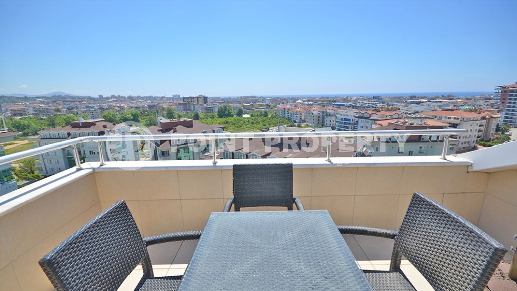 Панорамная двухуровневая квартира на 4-м этаже с мансардой, в жилом комплексе с богатой внутренней инфраструктурой-id-7533-фото-18