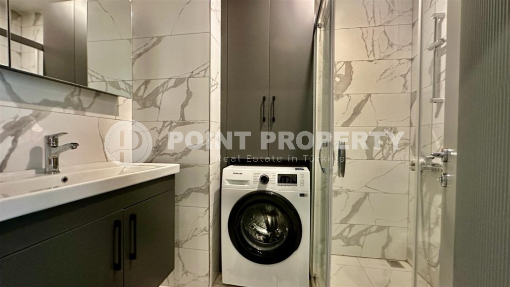 Small comfortable apartment with a private garden, in a new residential complex with hotel infrastructure-id-7534-photo-7