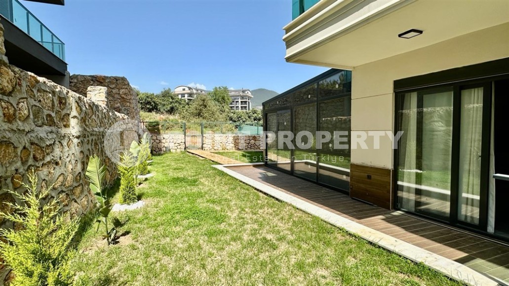 Small comfortable apartment with a private garden, in a new residential complex with hotel infrastructure-id-7534-photo-8