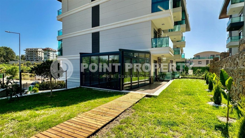 Small comfortable apartment with a private garden, in a new residential complex with hotel infrastructure-id-7534-photo-10