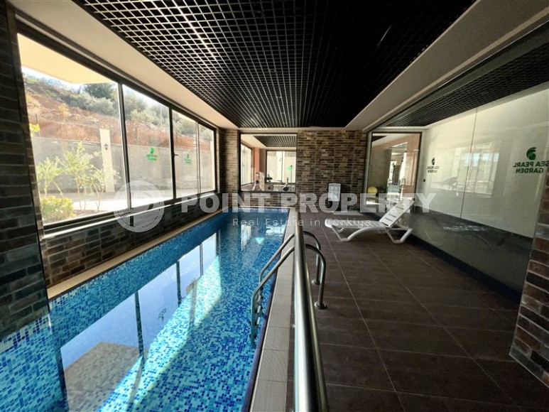 Small comfortable apartment with a private garden, in a new residential complex with hotel infrastructure-id-7534-photo-13