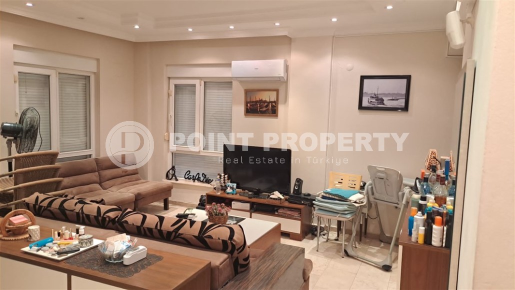 Двухуровневая квартира 3+1 в 50 метрах от роскошного пляжа Клеопатры, в центре Аланьи-id-7537-фото-2