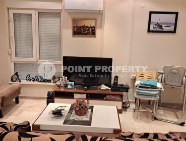 Двухуровневая квартира 3+1 в 50 метрах от роскошного пляжа Клеопатры, в центре Аланьи-id-7537-фото-3