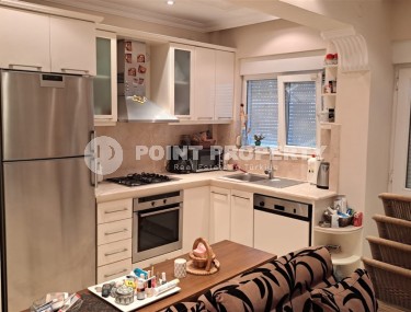 Двухуровневая квартира 3+1 в 50 метрах от роскошного пляжа Клеопатры, в центре Аланьи-id-7537-фото-4