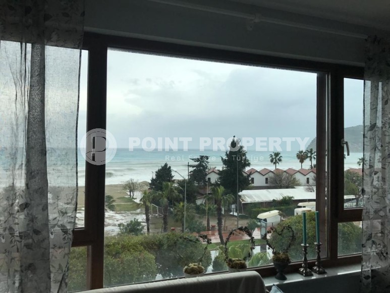 Комфортабельная квартира 3+1 на первой линии от моря, в 500 метрах от центра Аланьи-id-7541-фото-8