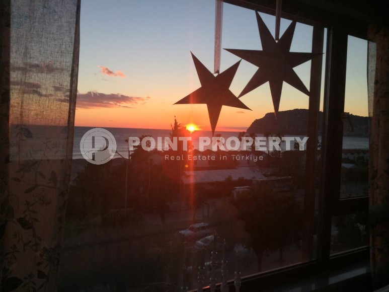 Комфортабельная квартира 3+1 на первой линии от моря, в 500 метрах от центра Аланьи-id-7541-фото-9