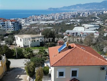 Detached two-storey villa with a swimming pool and a garden, in a picturesque, ecologically clean area of Alanya - Kargicak-id-7546-photo-1