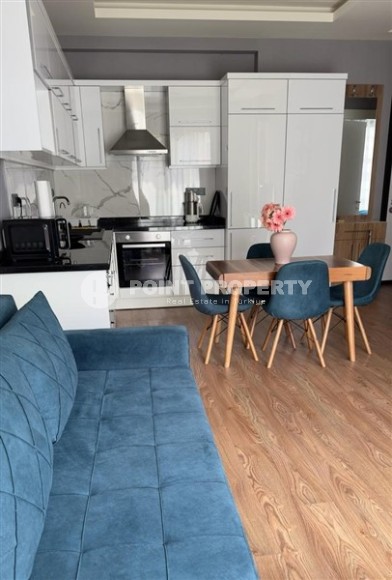 Современная квартира 1+1, общей площадью 60 м2, на 3-м этаже в комфортабельном жилом комплексе, построенном в 2020 году-id-7550-фото-2