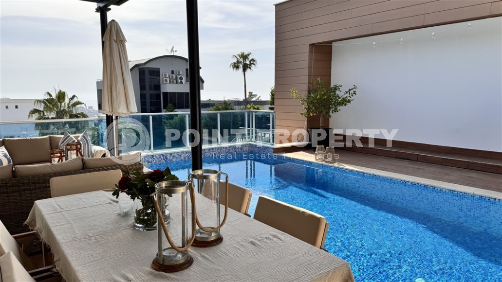 Modern two-storey villa 3+1 with a swimming pool and a garden, in a comfortable complex built in 2015-id-7552-photo-17