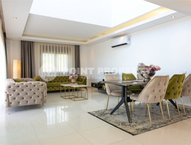 Просторная, современная вилла с панорамным видом на море и зеленые сады, в спокойном районе Аланьи - Каргыджак-id-7554-фото-3