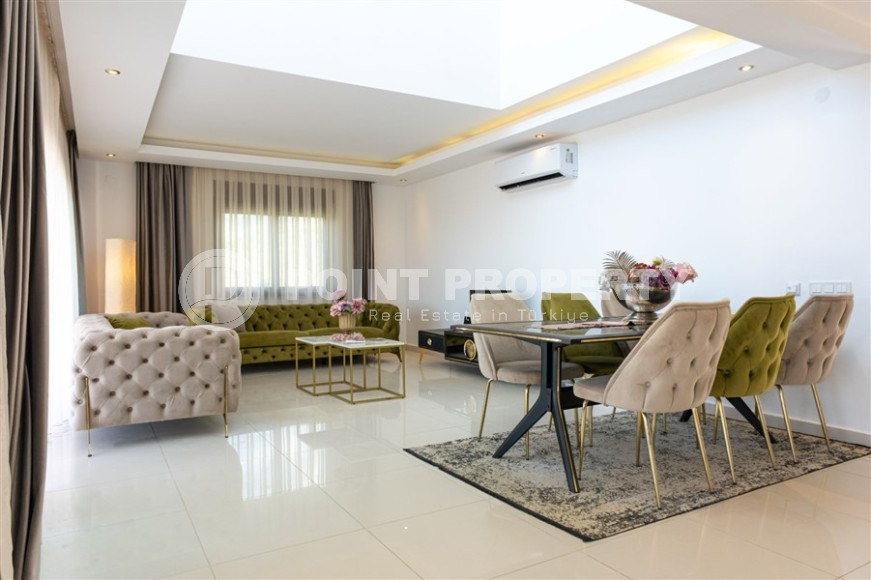 Просторная, современная вилла с панорамным видом на море и зеленые сады, в спокойном районе Аланьи - Каргыджак-id-7554-фото-3