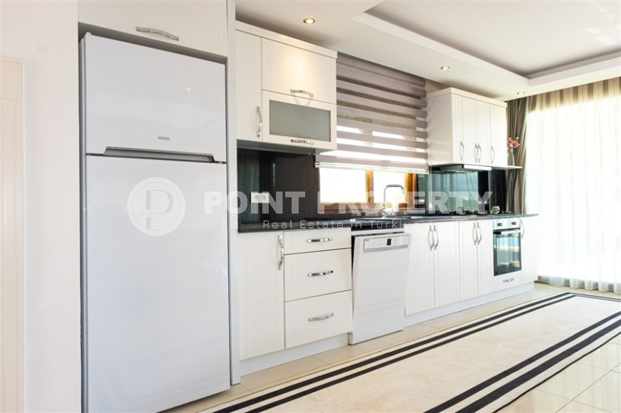 Просторная, современная вилла с панорамным видом на море и зеленые сады, в спокойном районе Аланьи - Каргыджак-id-7554-фото-5