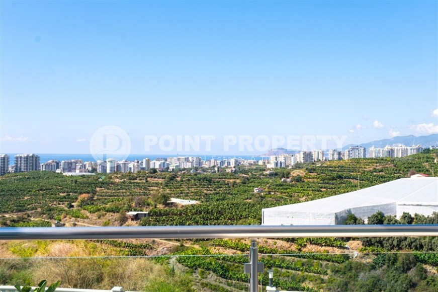 Просторная, современная вилла с панорамным видом на море и зеленые сады, в спокойном районе Аланьи - Каргыджак-id-7554-фото-24