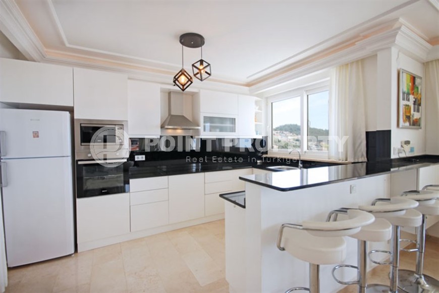 Отдельно стоящая вилла с видом на море, в зеленом, экологически чистом районе Аланьи - Каргыджак-id-7555-фото-5