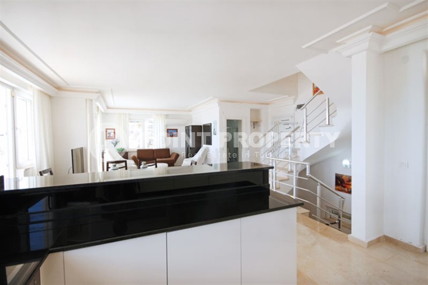 Отдельно стоящая вилла с видом на море, в зеленом, экологически чистом районе Аланьи - Каргыджак-id-7555-фото-6