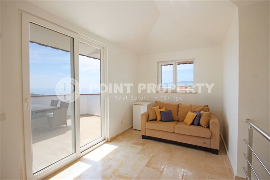 Отдельно стоящая вилла с видом на море, в зеленом, экологически чистом районе Аланьи - Каргыджак-id-7555-фото-10