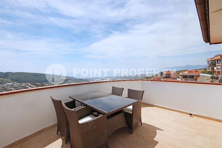 Отдельно стоящая вилла с видом на море, в зеленом, экологически чистом районе Аланьи - Каргыджак-id-7555-фото-24