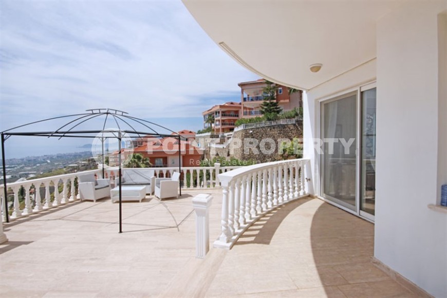 Отдельно стоящая вилла с видом на море, в зеленом, экологически чистом районе Аланьи - Каргыджак-id-7555-фото-28