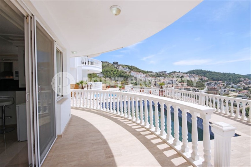 Отдельно стоящая вилла с видом на море, в зеленом, экологически чистом районе Аланьи - Каргыджак-id-7555-фото-29