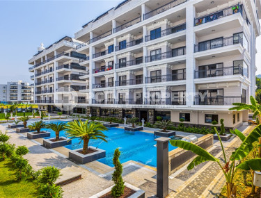 Apartments 2+1 and 3+1 from the developer in a modern complex 200 meters from the sea, Kargicak-id-1084-photo-4