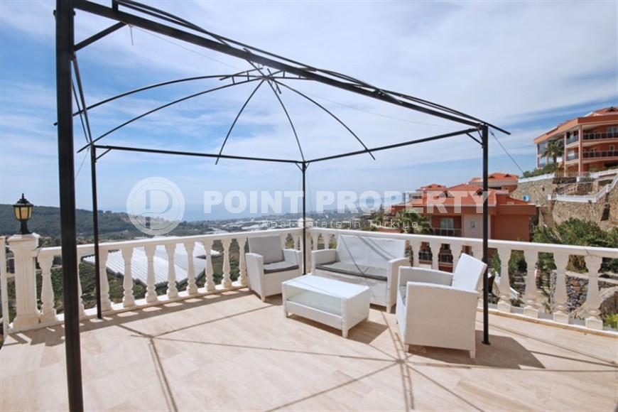 Отдельно стоящая вилла с видом на море, в зеленом, экологически чистом районе Аланьи - Каргыджак-id-7555-фото-31