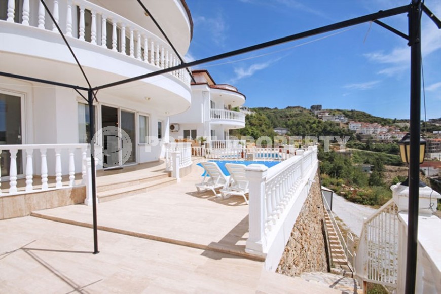 Отдельно стоящая вилла с видом на море, в зеленом, экологически чистом районе Аланьи - Каргыджак-id-7555-фото-32