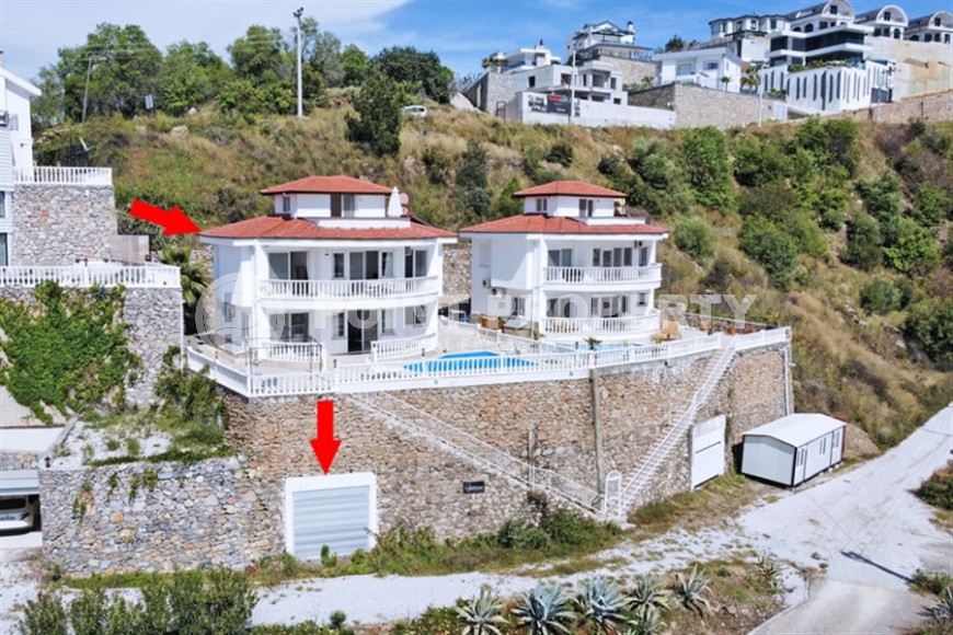 Отдельно стоящая вилла с видом на море, в зеленом, экологически чистом районе Аланьи - Каргыджак-id-7555-фото-34