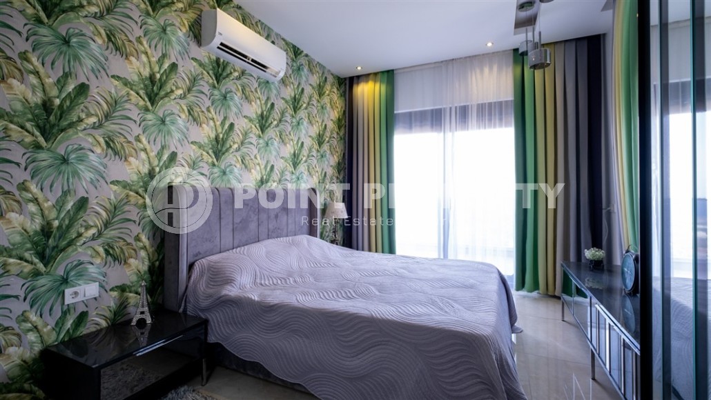 Вилла 2020 года постройки с оригинальным авторским дизайном, в престижном районе Аланьи - Каргыджак-id-7560-фото-9