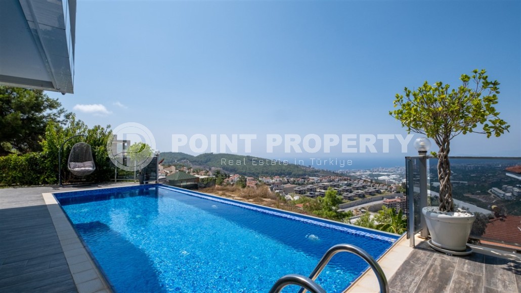 Вилла 2020 года постройки с оригинальным авторским дизайном, в престижном районе Аланьи - Каргыджак-id-7560-фото-25