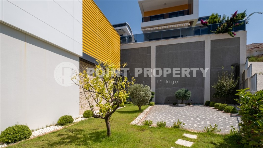 Вилла 2020 года постройки с оригинальным авторским дизайном, в престижном районе Аланьи - Каргыджак-id-7560-фото-26