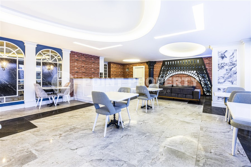 Apartments 2+1 and 3+1 from the developer in a modern complex 200 meters from the sea, Kargicak-id-1084-photo-6