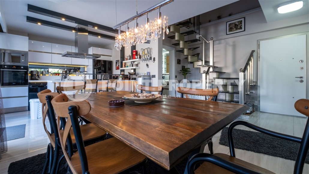 Stylish two-level apartment 3+1, with a total area of 200 m2, in a modern residential complex with hotel infrastructure-id-7565-photo-5